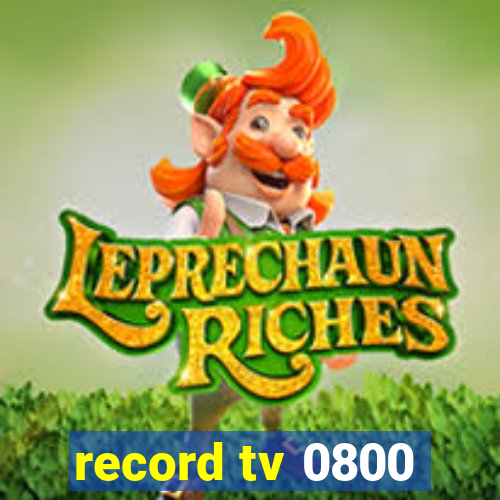 record tv 0800